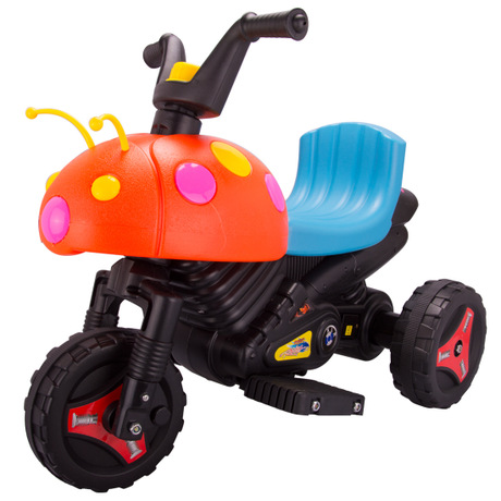 Watoto Electric Tricycle na Nyuma Kiti Sehemu